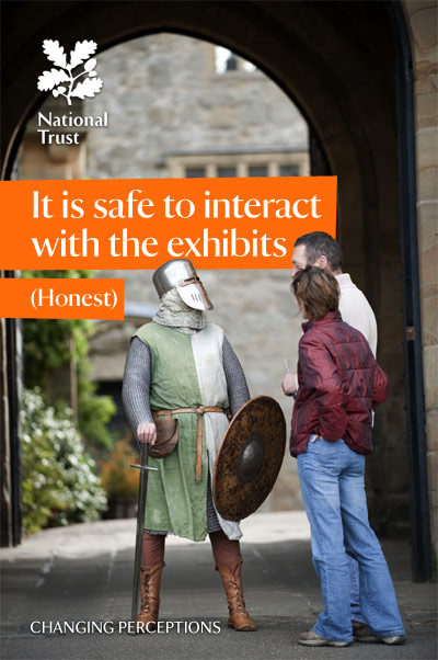 It is safe to interact with the exhibits, honest