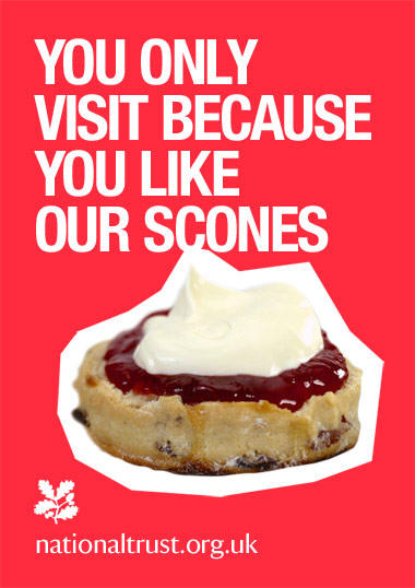 You only visit because you like our scones