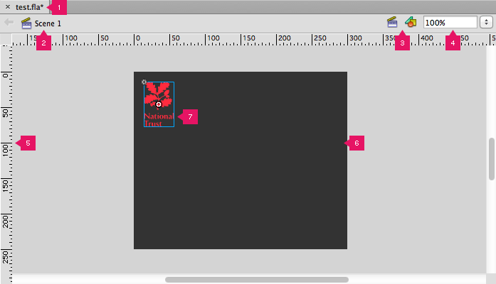 Flash timeline